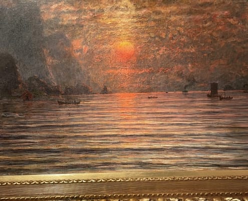 Adelsteen Normann - Midnattsol ved Vågakallen4