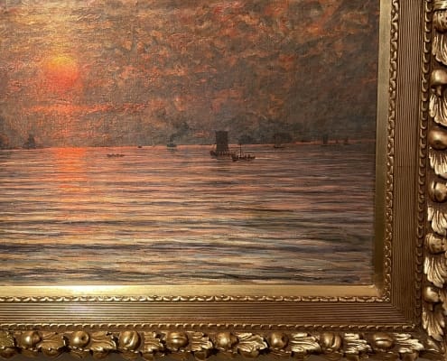 Adelsteen Normann - Midnattsol ved Vågakallen5