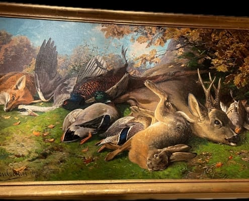 Eckenbrecher - Jaktscene 1897 90x150