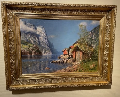 Hans Andreas Dahl - Fra Geiranger 63x82 (1)