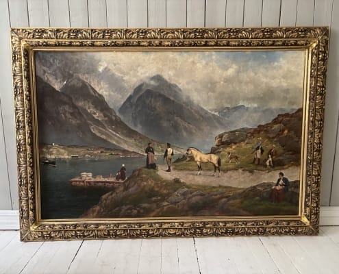 Axel Ender - Fjordabåten kommer 120x180