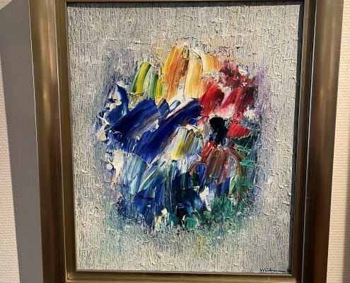 Jakob Weidemann - Mot lyset 1980 c.60x50