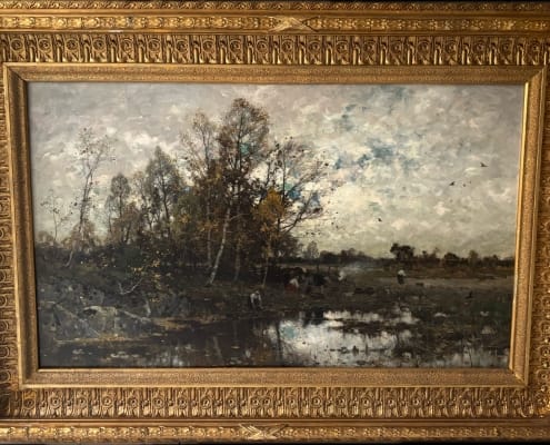 Ludvig Munthe - Klesvasken c.1880 98x135