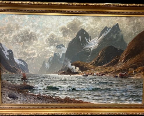 Adelsteen Normann - Folkeliv i Lofoten 118x175