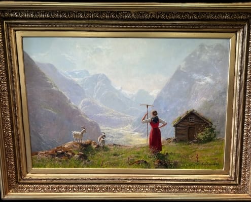 Hans Andreas Dahl - Fra setra 96x128